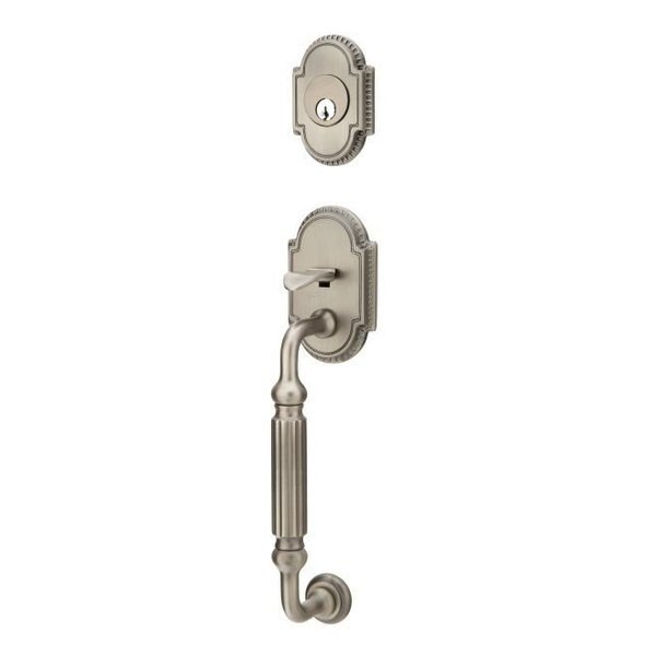 Antique Nickel Handleset, 4310VUS15A, Emtek, Mfr#: 4310VUS15A